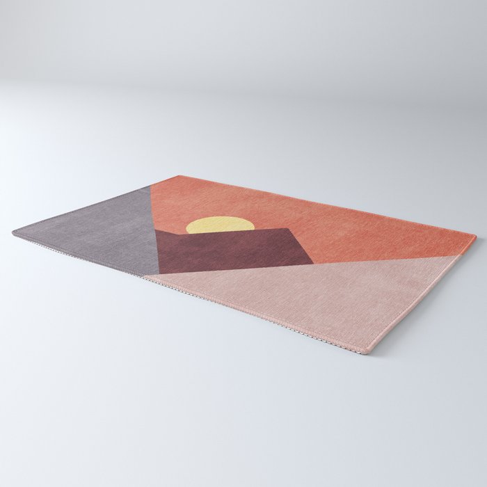 LANDSHAPES / Mountains - Sunset Rug Gallery Image 3