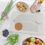 Cat Landscape 154 Cutting Board Gallery Image 2