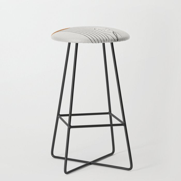 Cat Landscape 154 Stool Gallery Image 1
