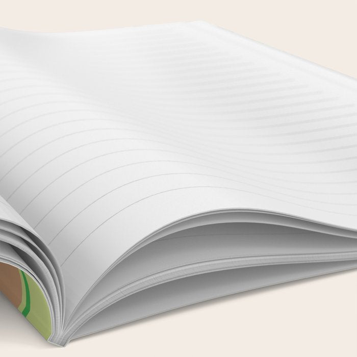 Pink Green Madras Plaid Notebook Gallery Image 2