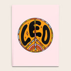 Leo Peace Sign Notebook Gallery Image 4