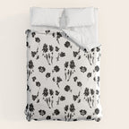 Brushstrokes meadow flowers BN Duvet Cover Gallery Image 6