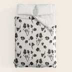 Brushstrokes meadow flowers BN Comforter Gallery Image 6