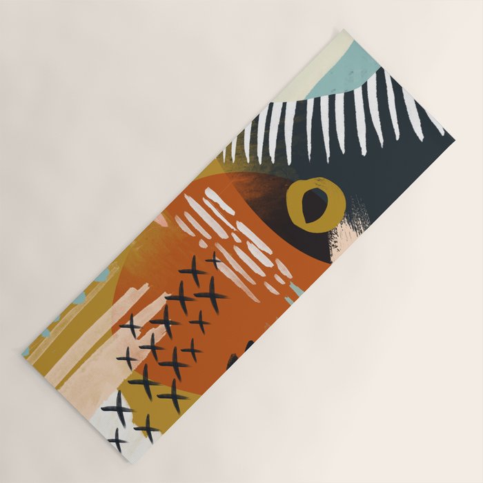 Fall season Yoga Mat Gallery Image 1