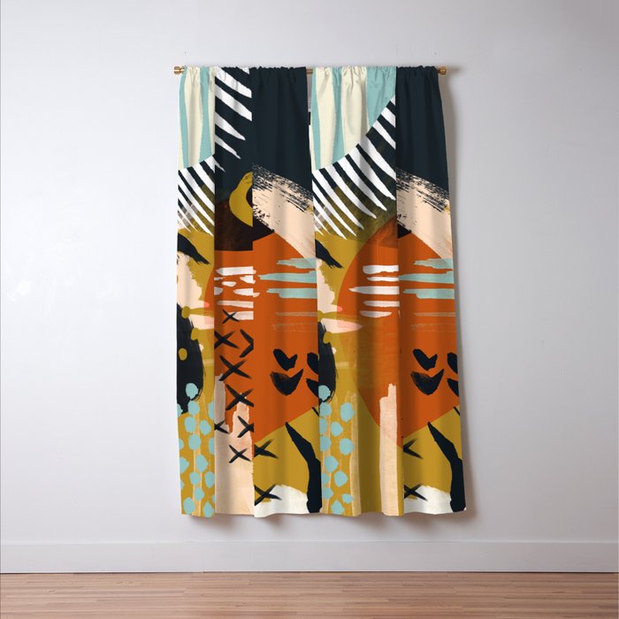 Fall season Window Curtain Gallery Image 3