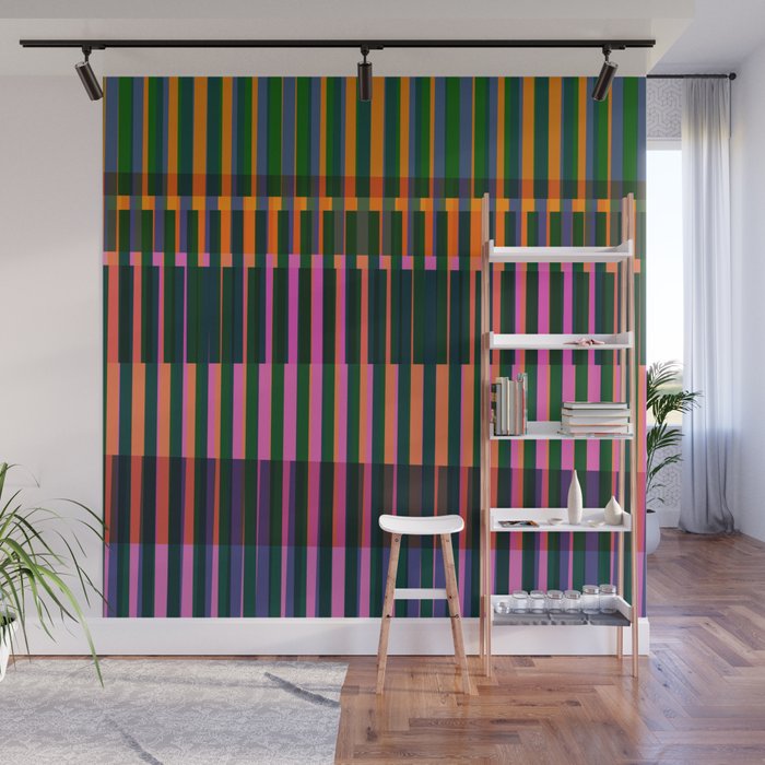 Lines 17 Wall Mural Gallery Image 1