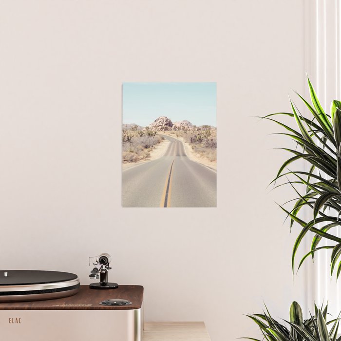 Joshua Tree Desert Road Poster Gallery Image 2