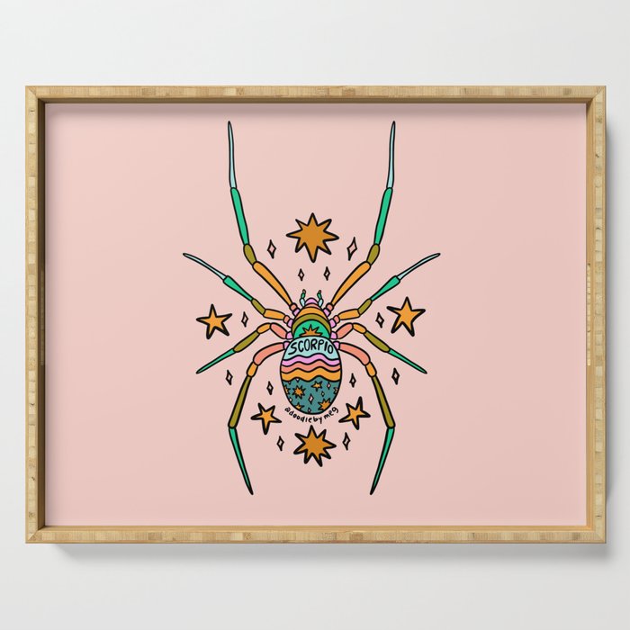 Scorpio Spider Serving Tray Gallery Image 1