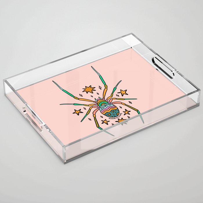 Scorpio Spider Acrylic Tray Gallery Image 1