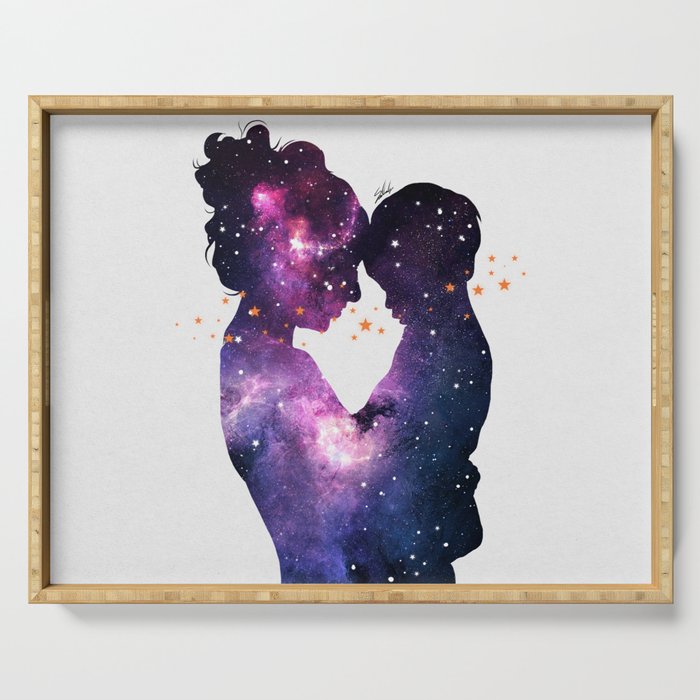 The first love. Serving Tray Gallery Image 1