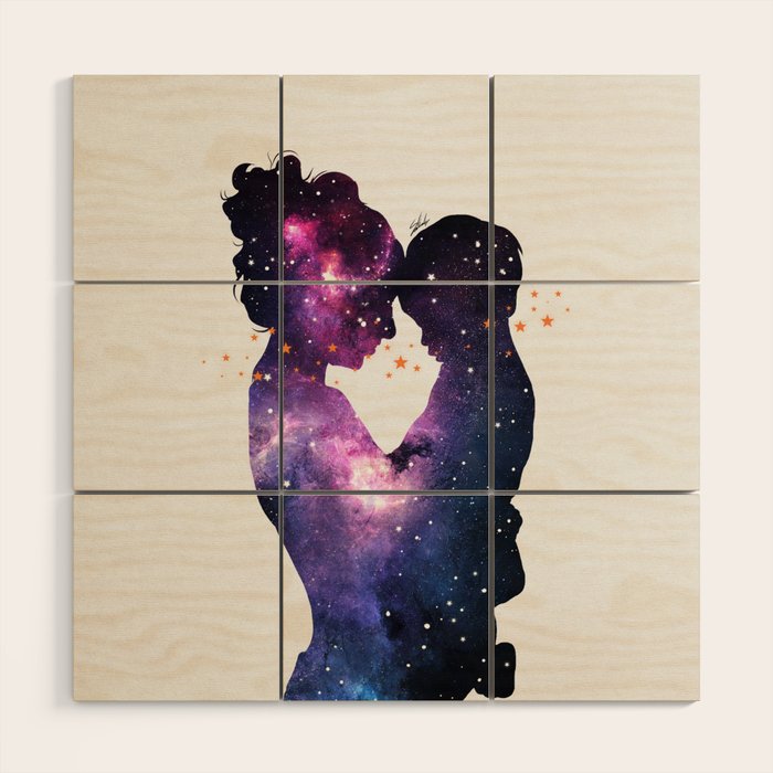 The first love. Wood Wall Art Gallery Image 1