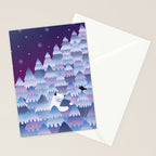 Tree Hugger (Night Version) Stationery Card Gallery Image 2