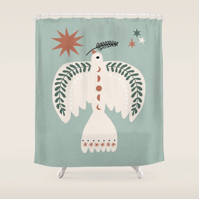 Peace Shower Curtain Gallery Image 1