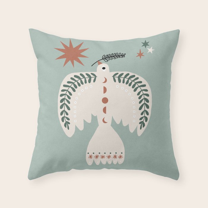 Peace Throw Pillow Gallery Image 6