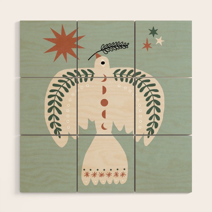 Peace Wood Wall Art Gallery Image 1