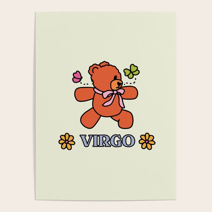 Virgo Teddy Bear Poster Gallery Image 4