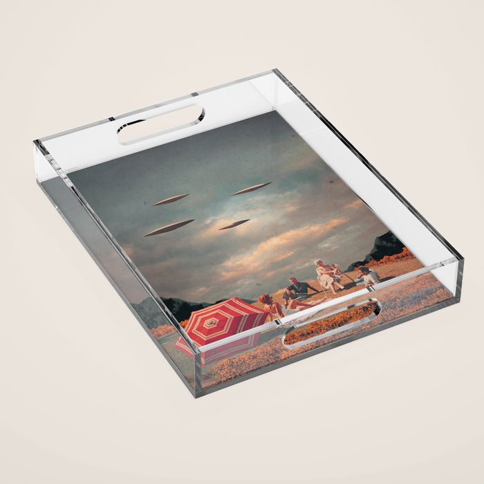 Pretend They Never Came Acrylic Tray Gallery Image 1