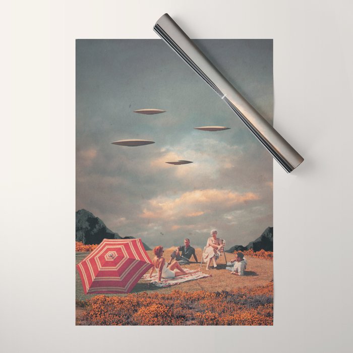 Pretend They Never Came Wrapping Paper Gallery Image 1