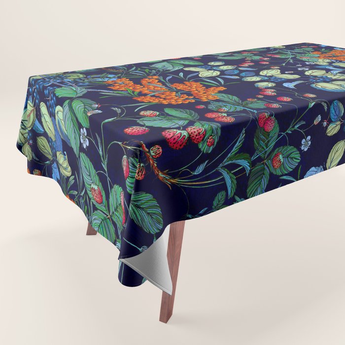 Midnight Harvest Tablecloth Gallery Image 1