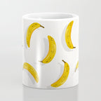Banana Pattern - White Coffee Mug Gallery Image 4