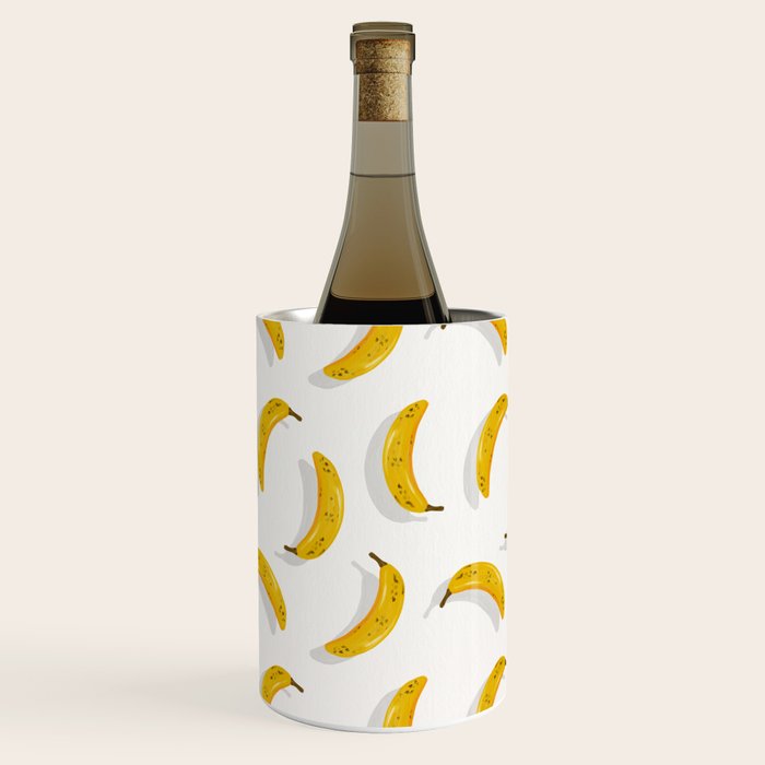 Banana Pattern - White Wine Chiller Gallery Image 2