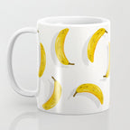 Banana Pattern - White Coffee Mug Gallery Image 3