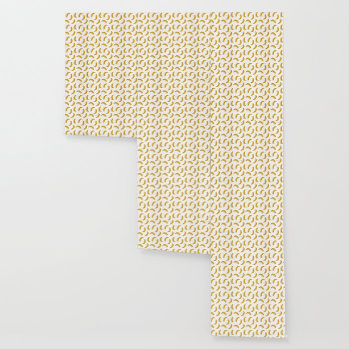 Banana Pattern - White Wallpaper Gallery Image 3