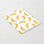 Banana Pattern - White Notebook Gallery Image 2