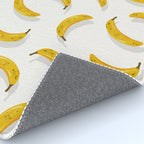 Banana Pattern - White Rug Gallery Image 4