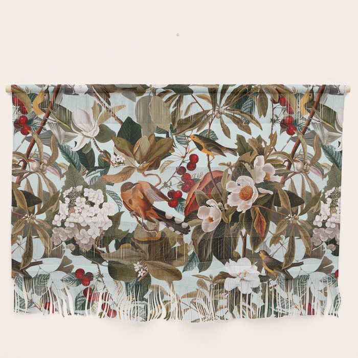 Floral and Birds XXVII Wall Hanging Gallery Image 1