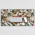 Floral and Birds XXVII Desk Mat Gallery Image 1