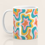 Colorful psychedelic hippie tie dye art pattern Coffee Mug Gallery Image 3