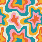 Colorful psychedelic hippie tie dye art pattern Coffee Mug Gallery Image 2