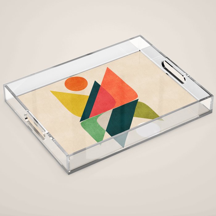 Reflection (of time and space) Acrylic Tray Gallery Image 1