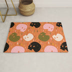 Spooky Skull Print Rug Gallery Image 1