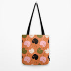 Spooky Skull Print Tote Bag Gallery Image 2