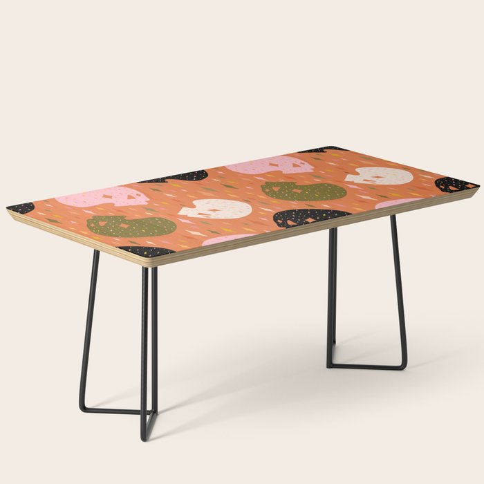 Spooky Skull Print Coffee Table Gallery Image 1