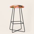 Spooky Skull Print Stool Gallery Image 1