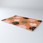 Spooky Skull Print Rug Gallery Image 3