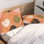 Spooky Skull Print Pillow Sham Gallery Image 2
