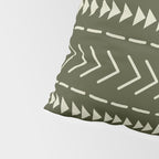 Mudcloth Forest Green Pillow Sham Gallery Image 4