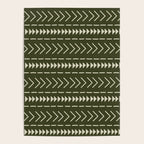 Mudcloth Forest Green Poster Gallery Image 4