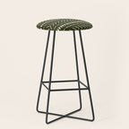 Mudcloth Forest Green Stool Gallery Image 1