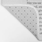 St. Therese Quote, May Today There be Peace, Bath Mat Gallery Image 2