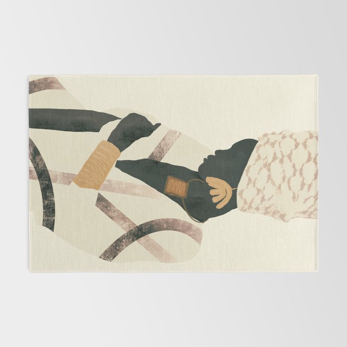 African Woman 2 Rug Gallery Image 2