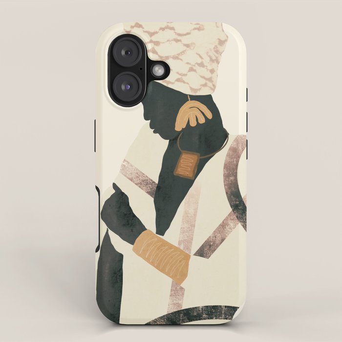 African Woman 2 iPhone Case Gallery Image 1