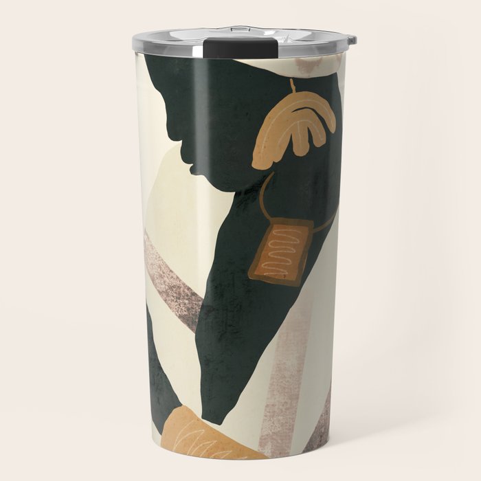 African Woman 2 Travel Mug Gallery Image 1