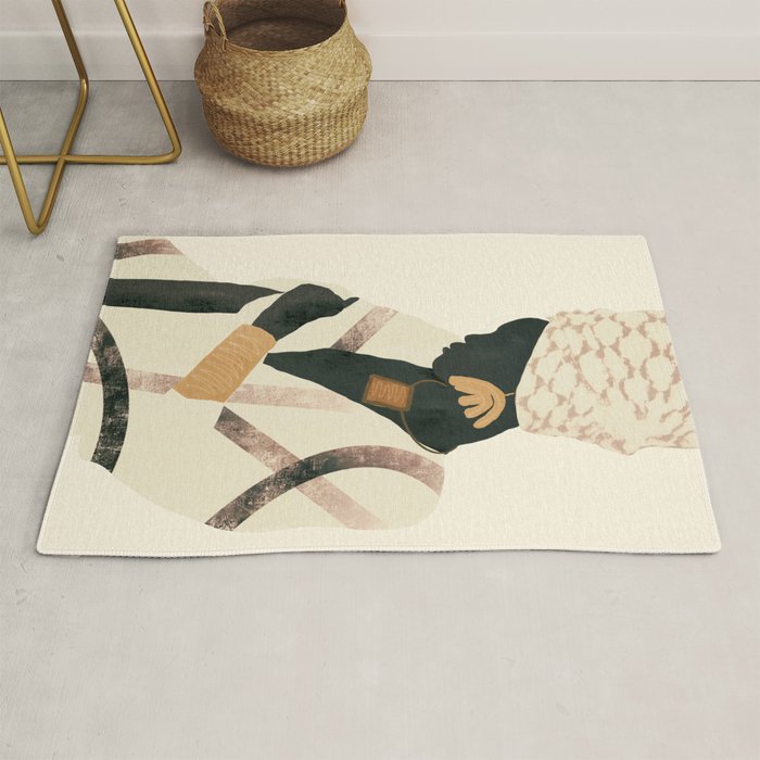 African Woman 2 Rug Gallery Image 1