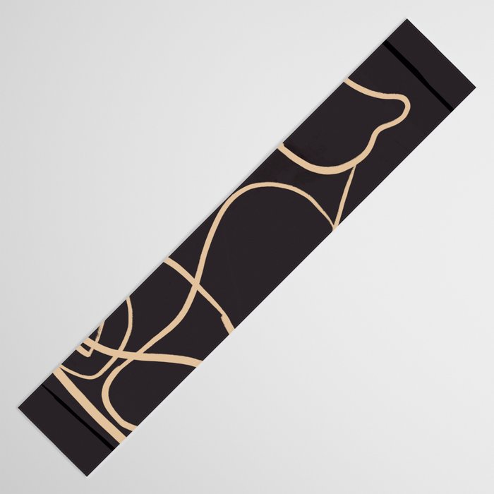 Abstract Line Art Cat 11 Table Runner Gallery Image 3