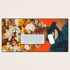 You are my Beige Orange Dreamfield Desk Mat Gallery Image 1